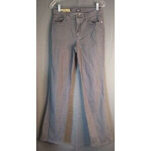 Tribal Camille Curvy Fit Bootcut Denim Jeans Midrise Charcoal Gray Womens 28/6